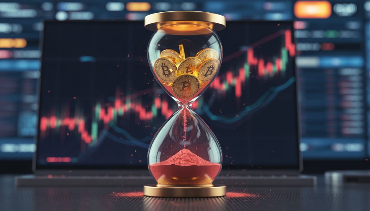 Liquidaciones masivas de Bitcoin y Ether en pantalla de trading.