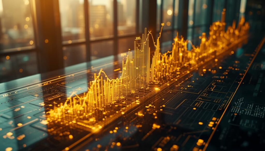 Futuros del S&P 500 y chips de Nvidia y TSMC en Wall Street.