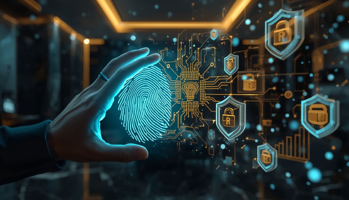 Infografía de abstracción de cuenta y billeteras inteligentes.