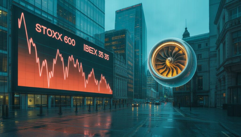 Análisis de las acciones europeas hoy tras la caída de la IA.