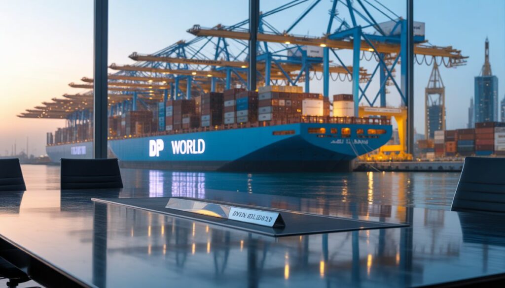 Relevo del CEO de DP World tras el escándalo de los archivos de Epstein.