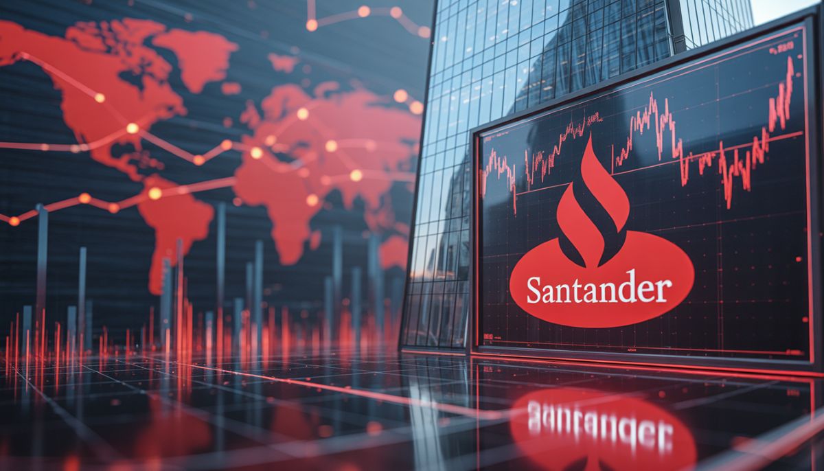 Caída de las acciones de Santander y compra de Webster Bank.