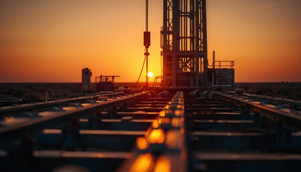 Descenso de plataformas petrolíferas según Baker Hughes y riesgo en la producción futura de energía.