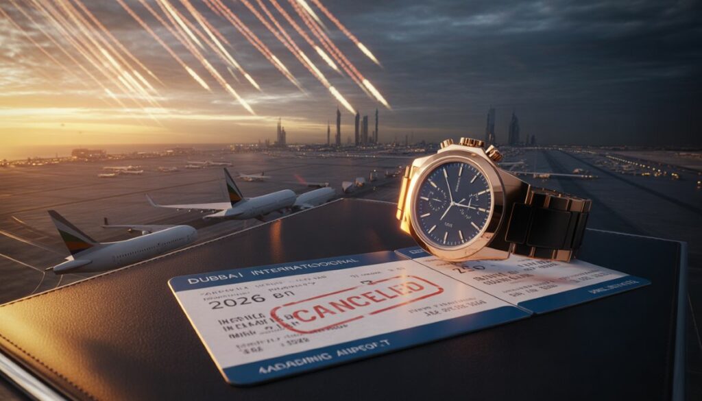 Impacto del conflicto Irán-Israel en la aviación y turismo de Dubái en 2026.