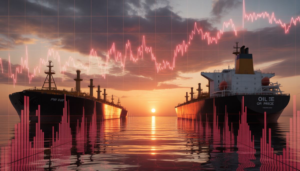 El precio del petróleo subiendo un 8% en 2026 por el bloqueo del estrecho de Ormuz.