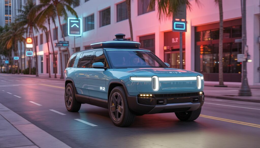 Robotaxis de Rivian y Uber acuerdo de inversión.