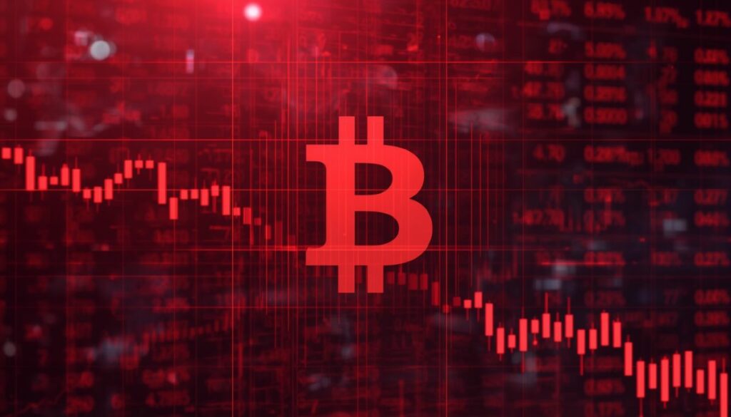 Gráfico que muestra cómo Bitcoin frena su ascenso en resistencia.