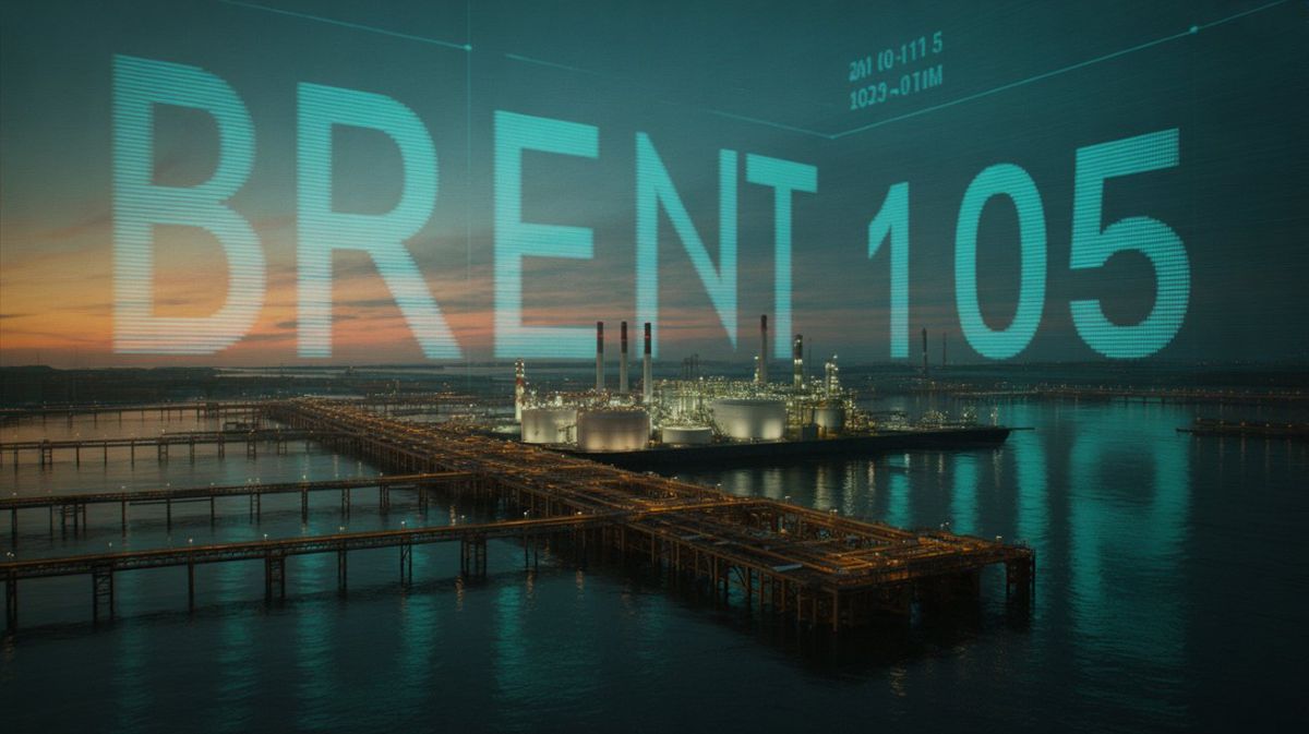 Crisis del petróleo y el impacto en el precio del barril Brent.