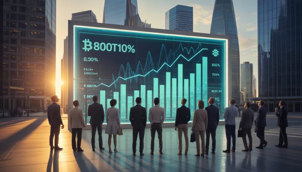 Gráfico de la adopción de criptomonedas en EE. UU. en 2026.