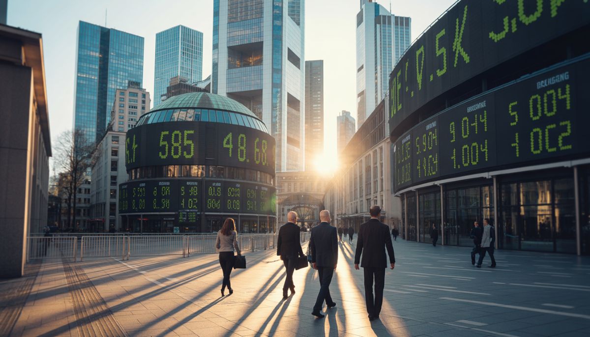 Los mercados europeos suben ante la posible desescalada de la guerra de Irán.