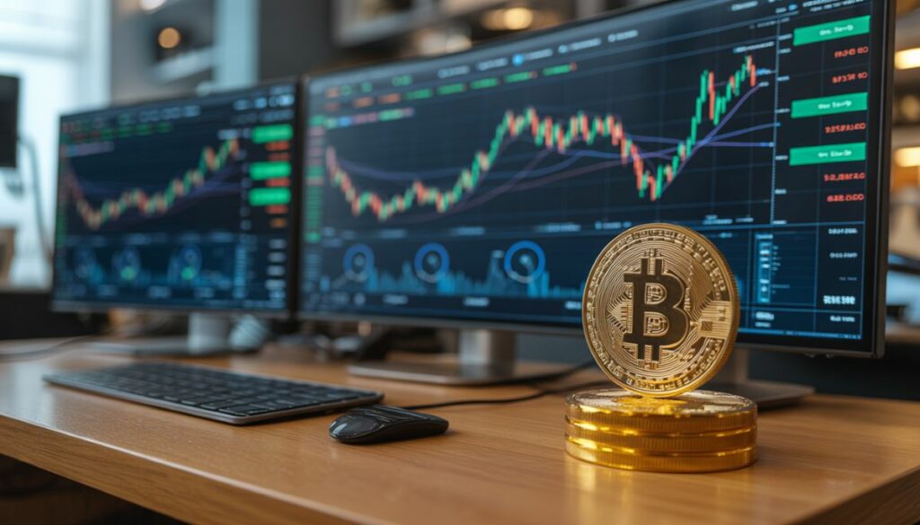Gráfico mensual de Bitcoin zonas compra y proyección a $200,000.