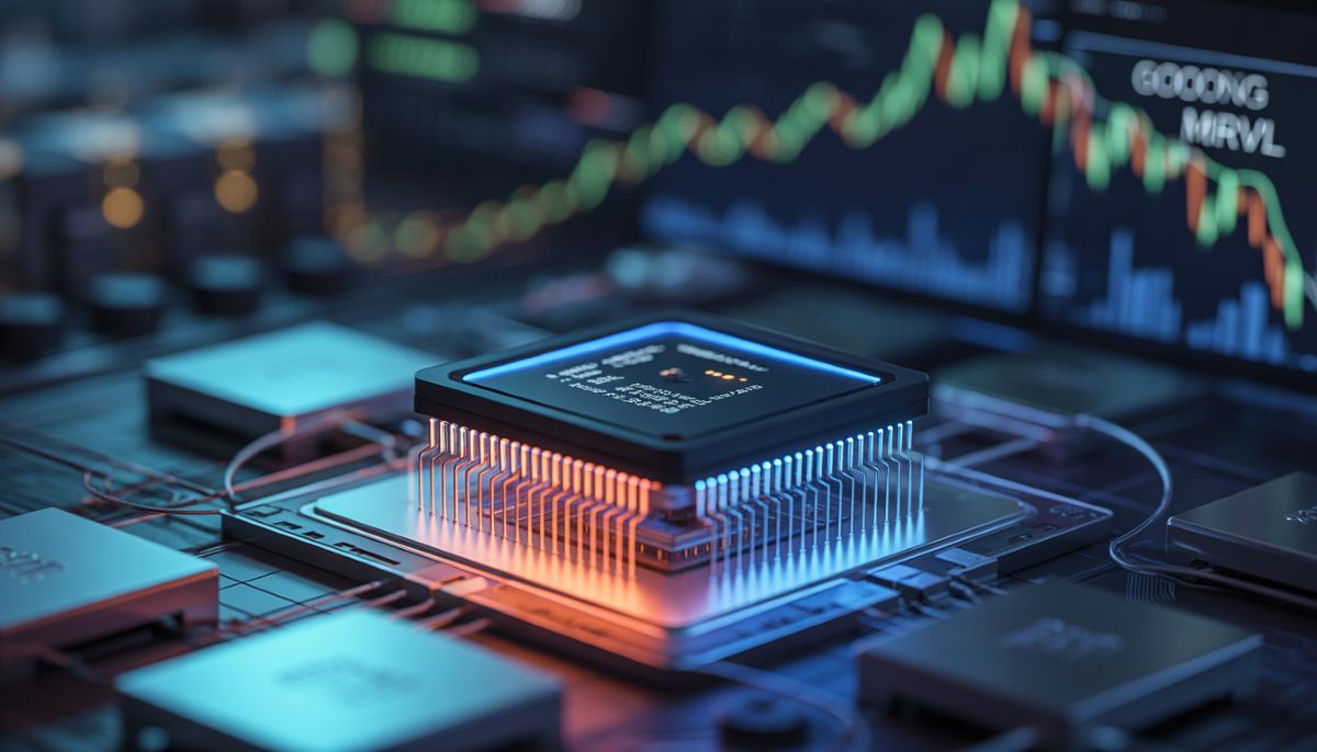 Diseño de los nuevos chips de IA de Google y Marvell.