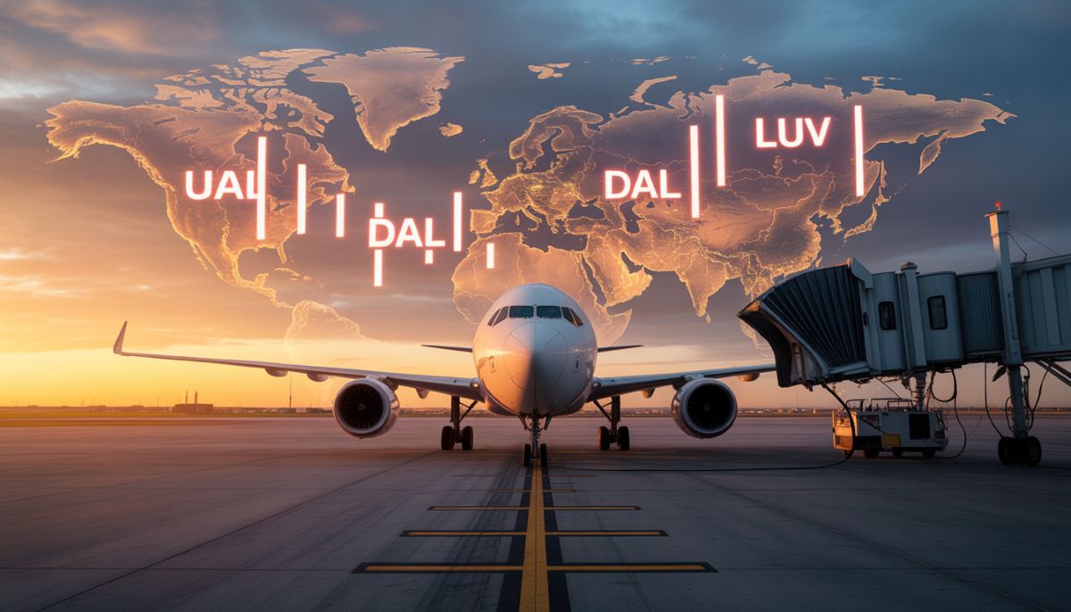 Avión comercial repostando bajo presión por los costes de combustible.