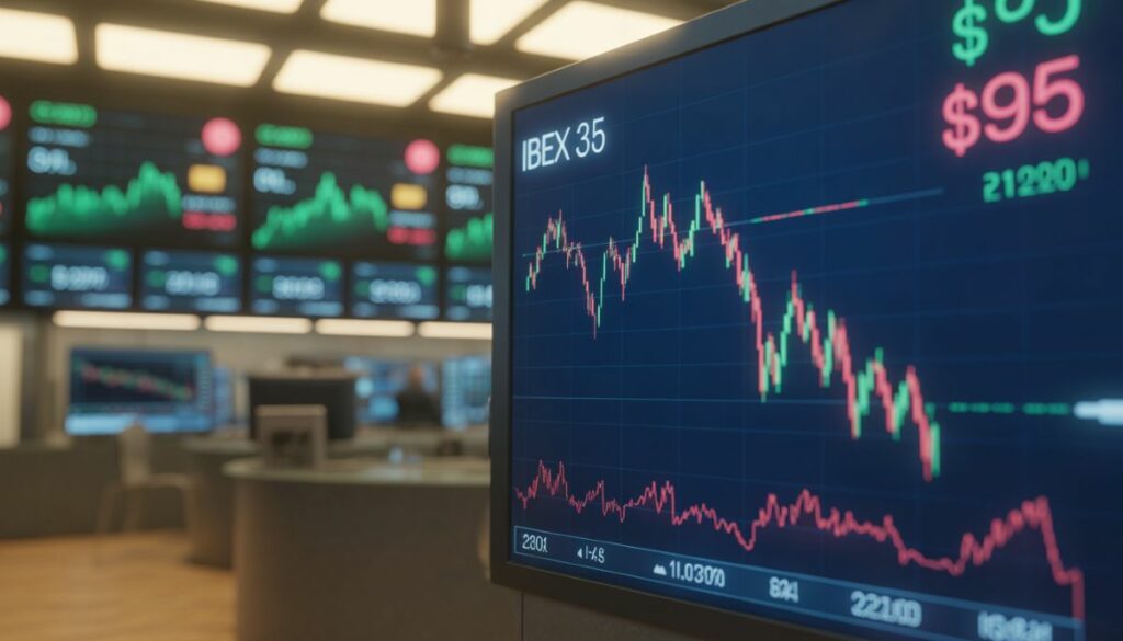 Apertura del Ibex 35 marcada por el precio del petróleo.