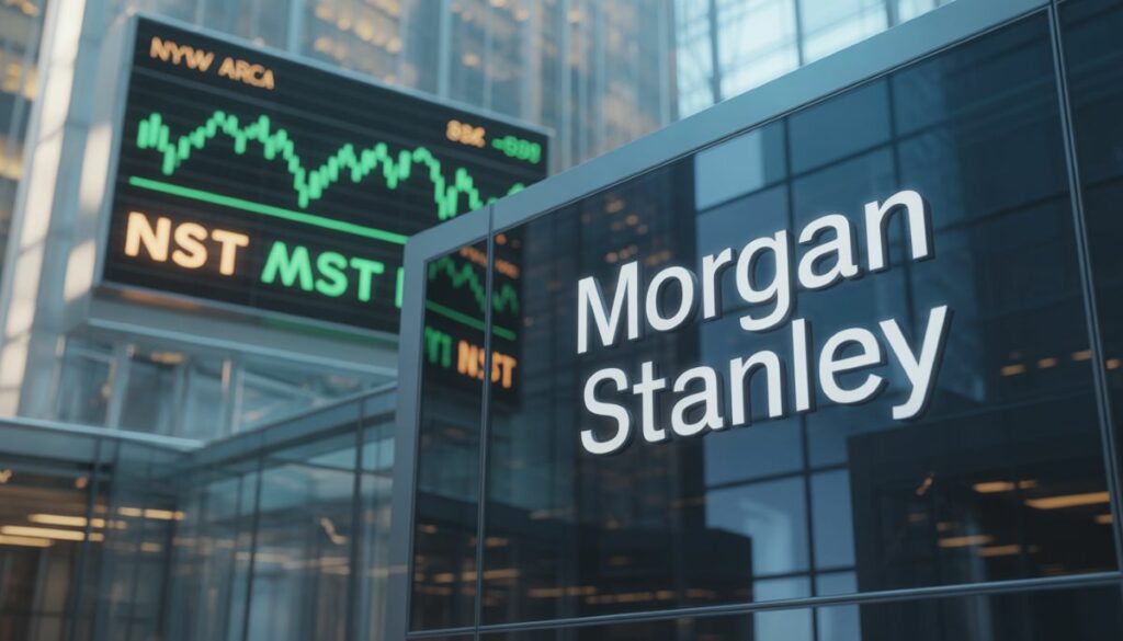 Debut del ETF de Bitcoin de Morgan Stanley en la bolsa.