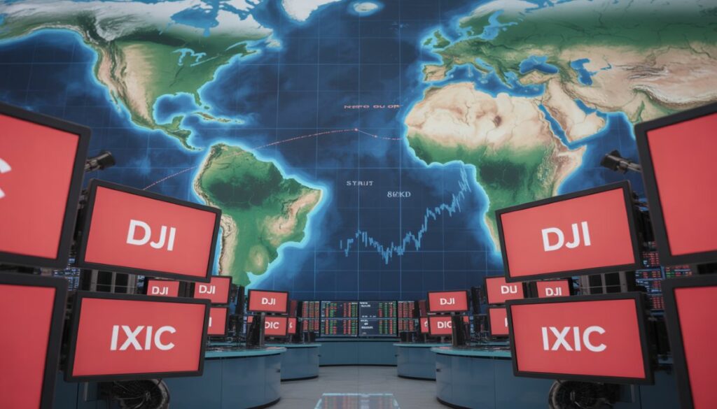 El Dólar y las bolsas caen por la tensión geopolítica en Irán.