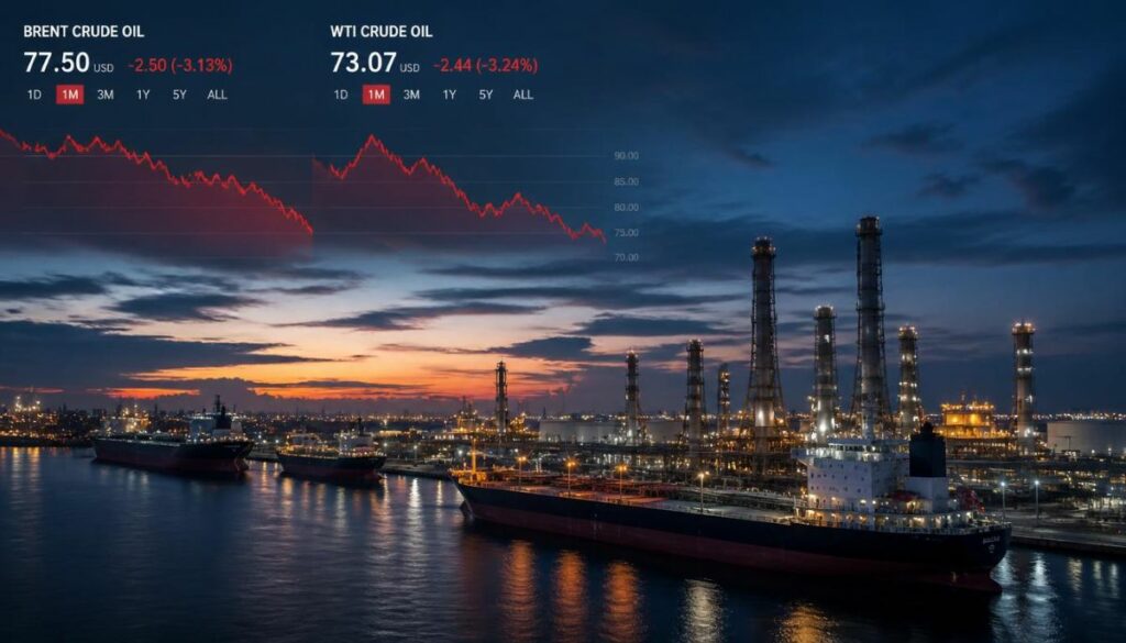 Análisis técnico del precio del petróleo y su cotización en los mercados internacionales.