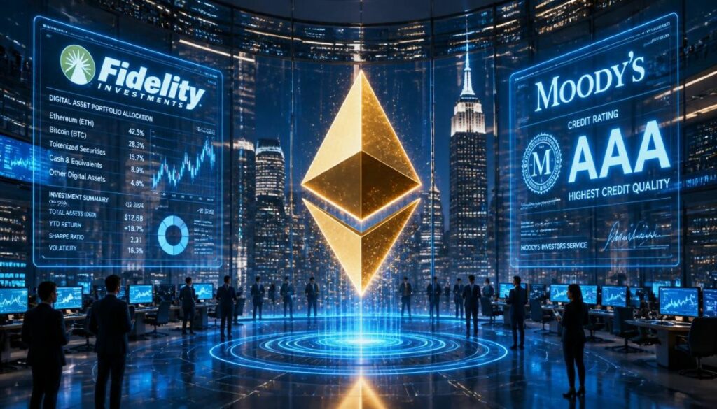 Adopción institucional de Ethereum y fondo de Fidelity.