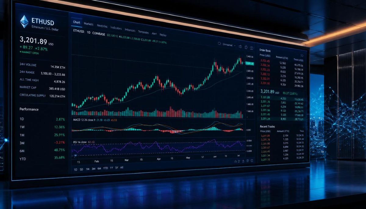 Análisis macroeconómico de la cotización de Ethereum y su relación con el Dólar.