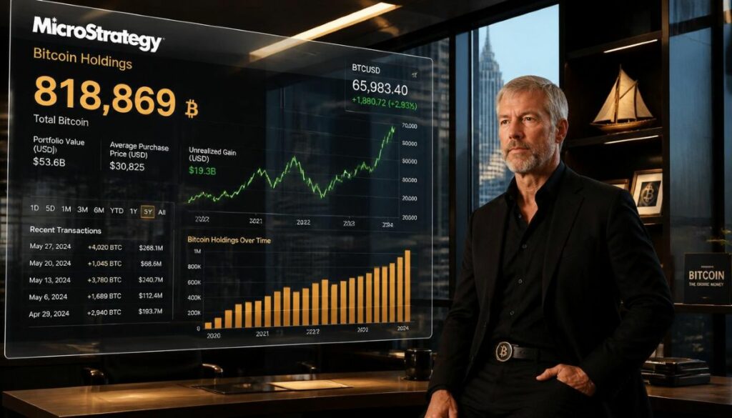 Análisis institucional sobre la compra de Bitcoin por parte de MicroStrategy.