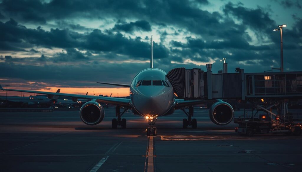 Avión en tierra tras la suspensión de operaciones de Spirit Airlines.