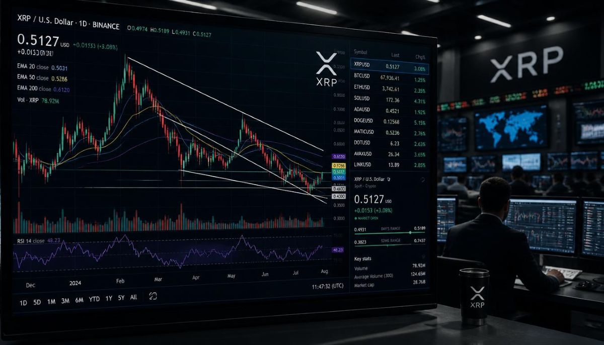 Análisis técnico y líneas de tendencia sobre la pérdida de soportes estructurales en el mercado de criptomonedas.