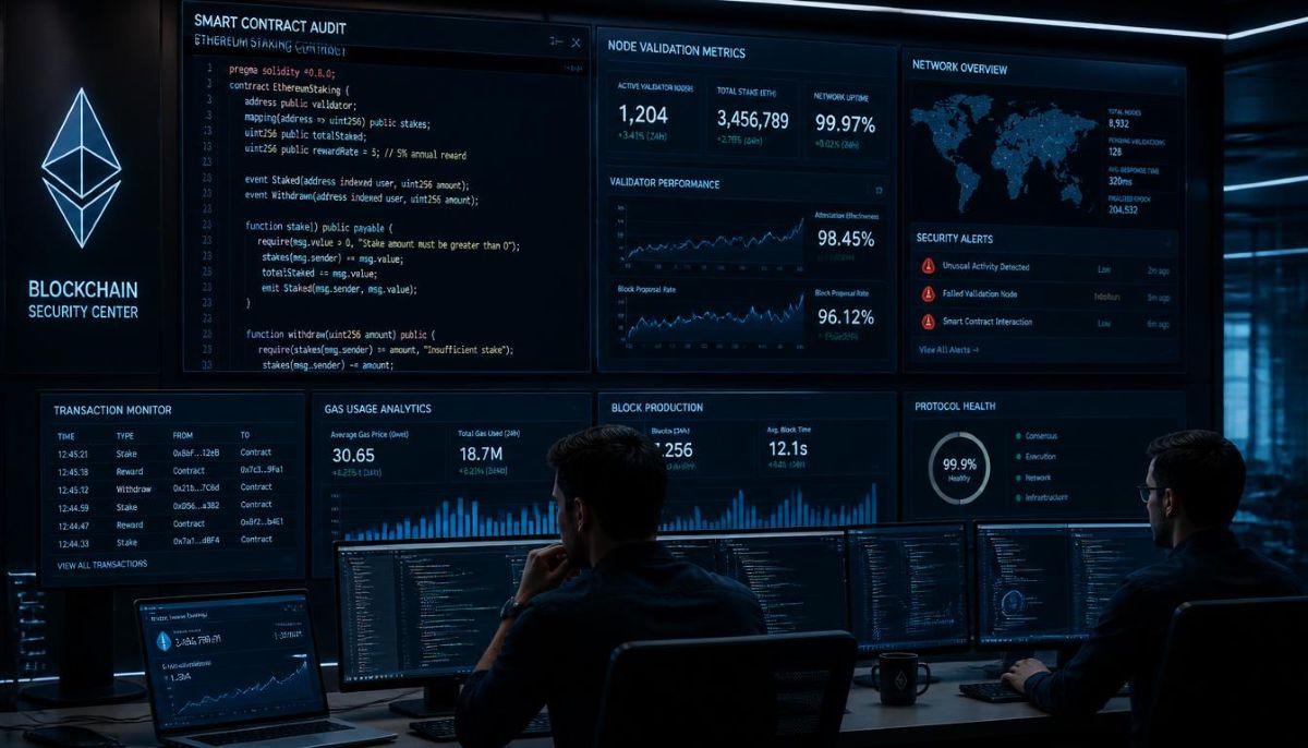 Análisis de infraestructura tecnológica y flujos de capital corporativos dentro del staking institucional de Ethereum.