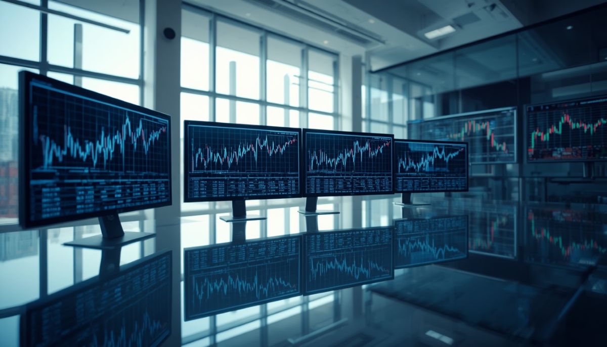 Gráficos técnicos de precios y análisis de mercado sobre la cotización de Ethereum.