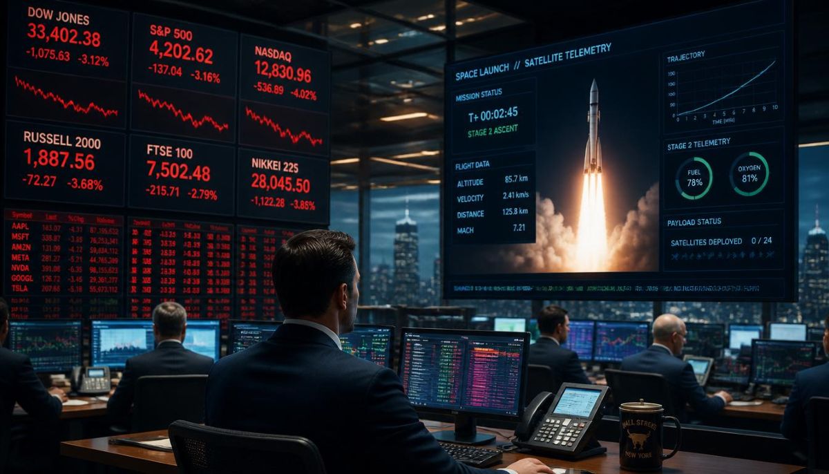 Análisis macroeconómico de los flujos de capital e incertidumbre ante el estreno de SpaceX en Wall Street.